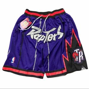 Jus Don Toronto raptors 1998-99 NBA shorts